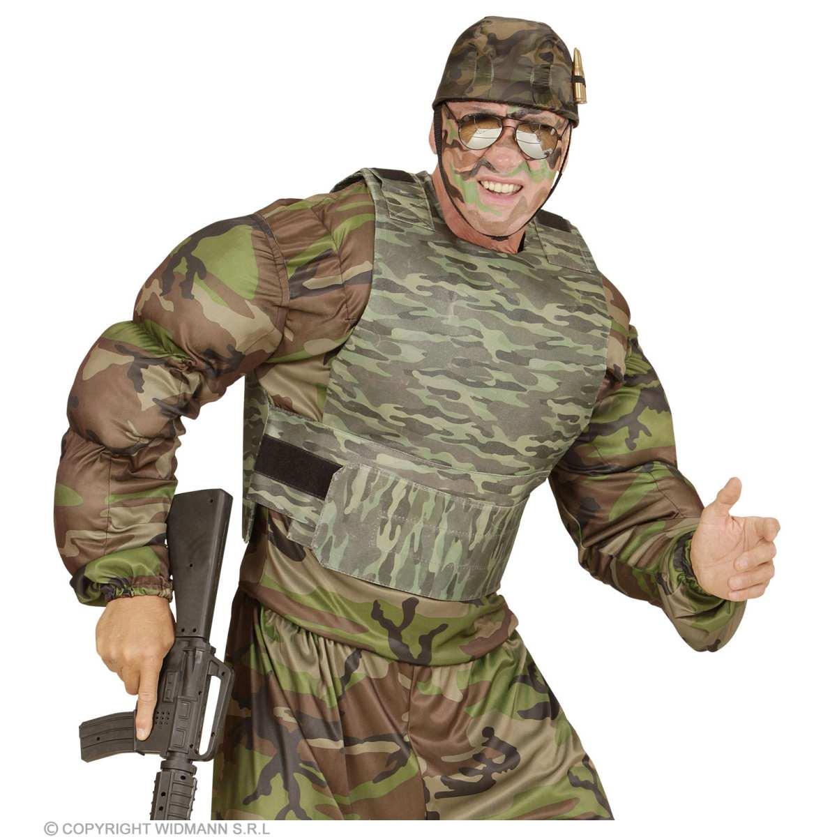 Costume giubbotto mimetico antiproiettile