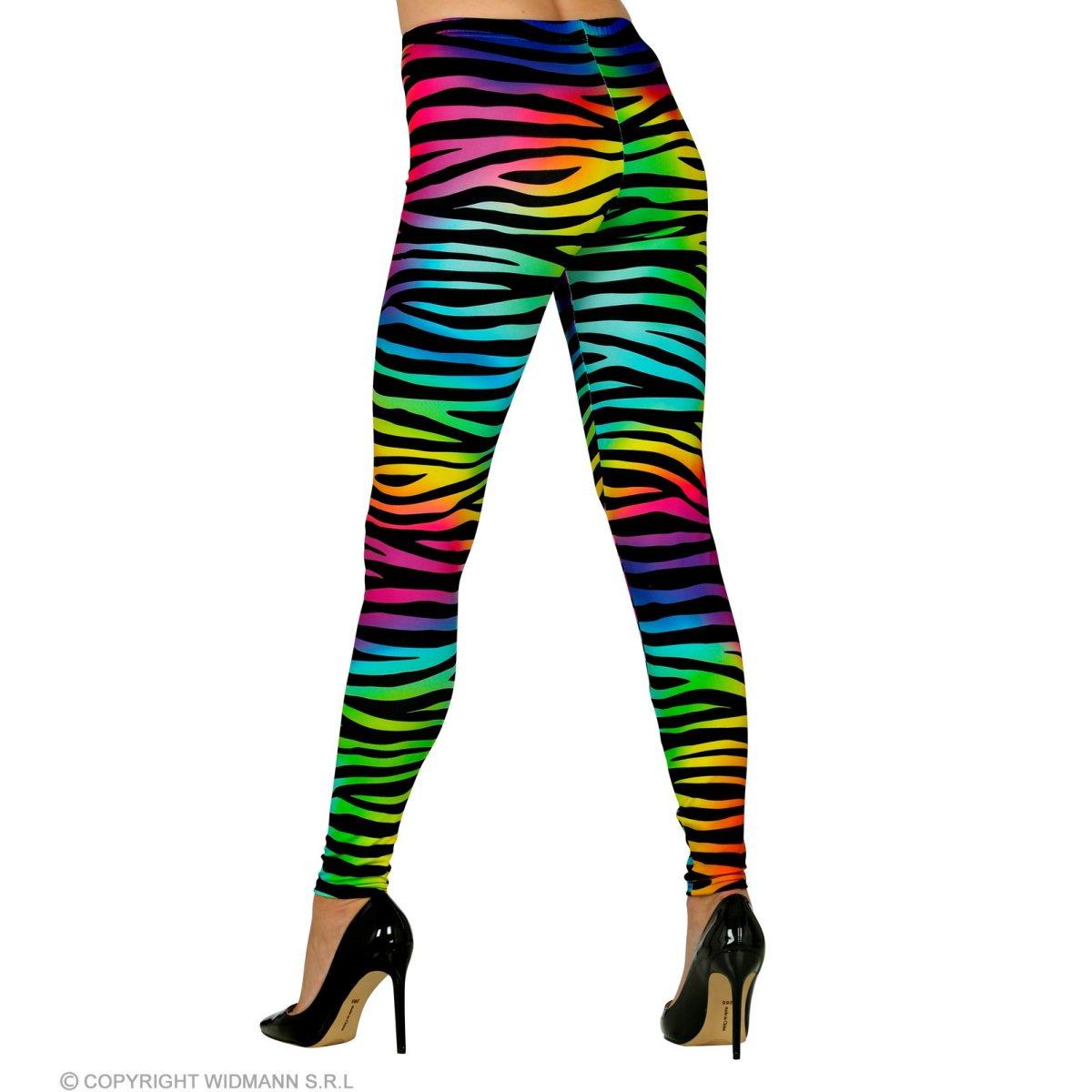 Leggins animalier multicolor