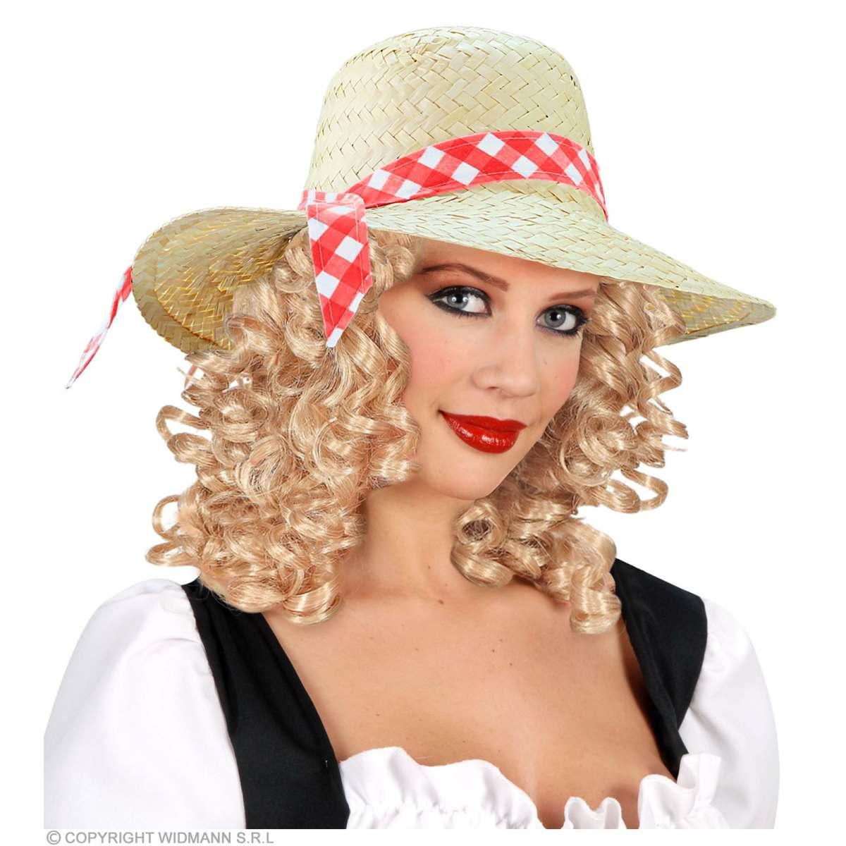 Cappello paglia nastro