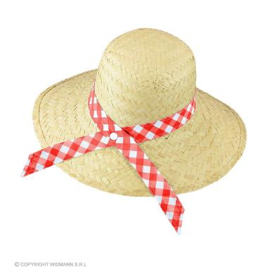 Cappello paglia nastro