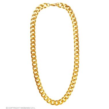 Collana metallo catena oro pvc