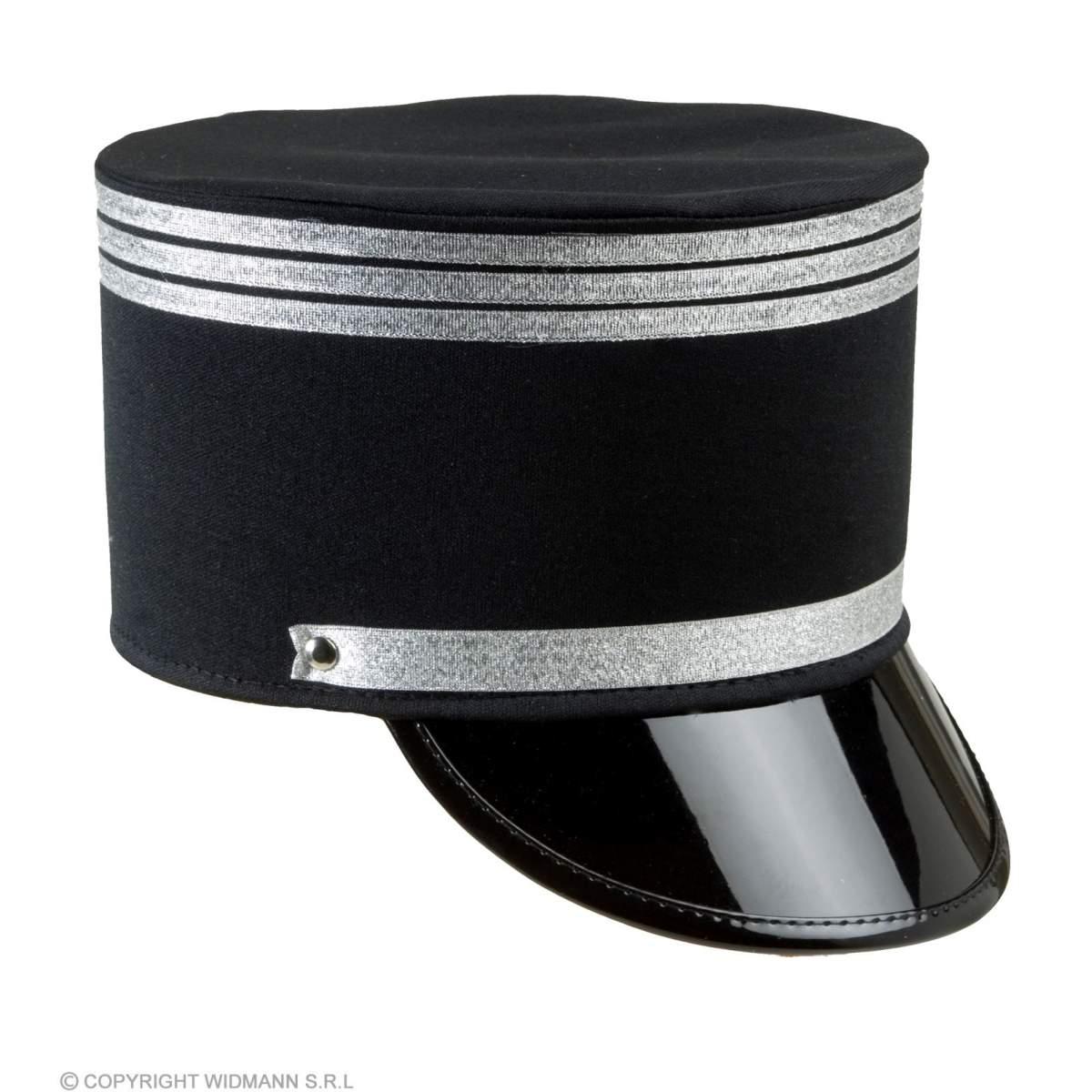 Cappello polizia uniforme nero