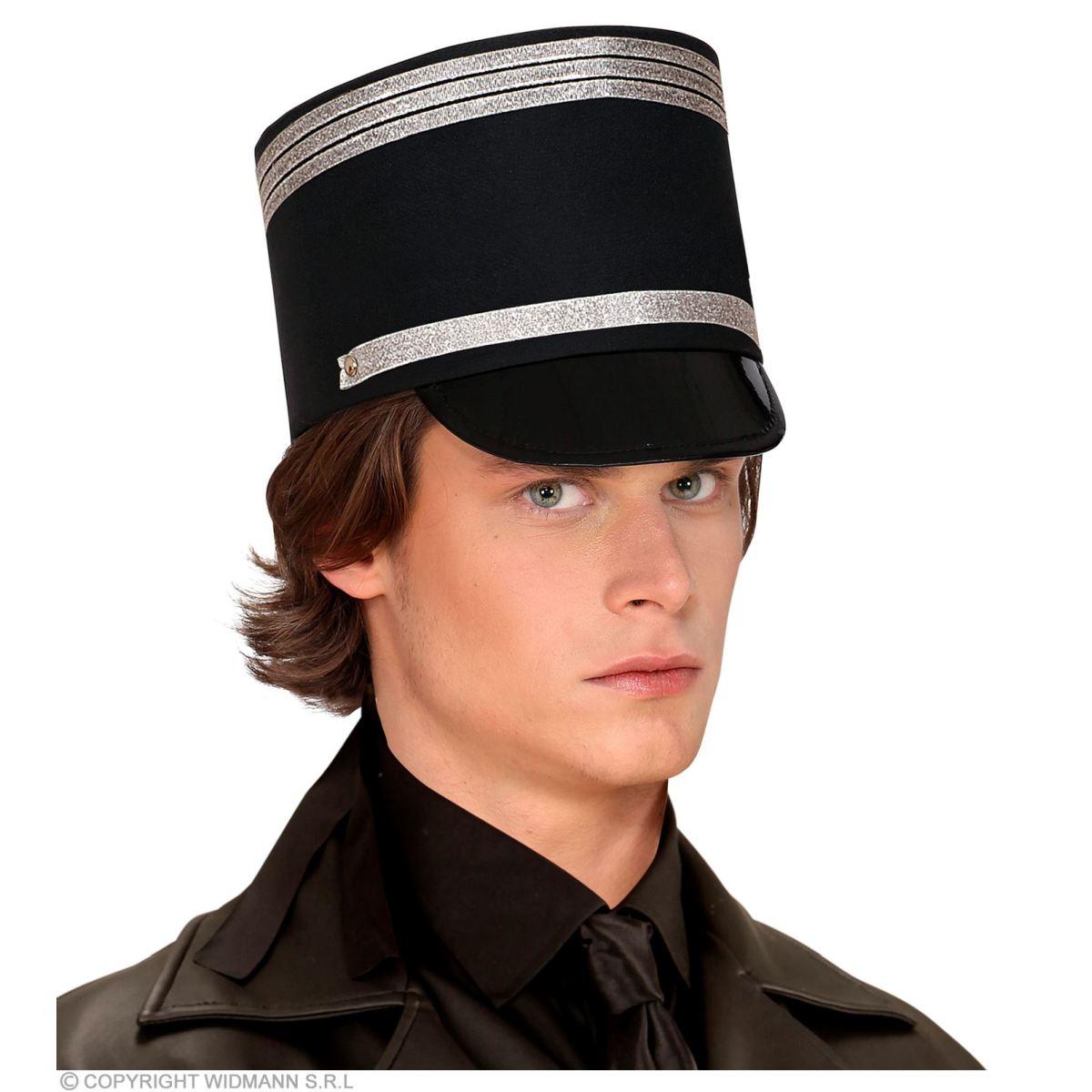 Cappello polizia uniforme nero