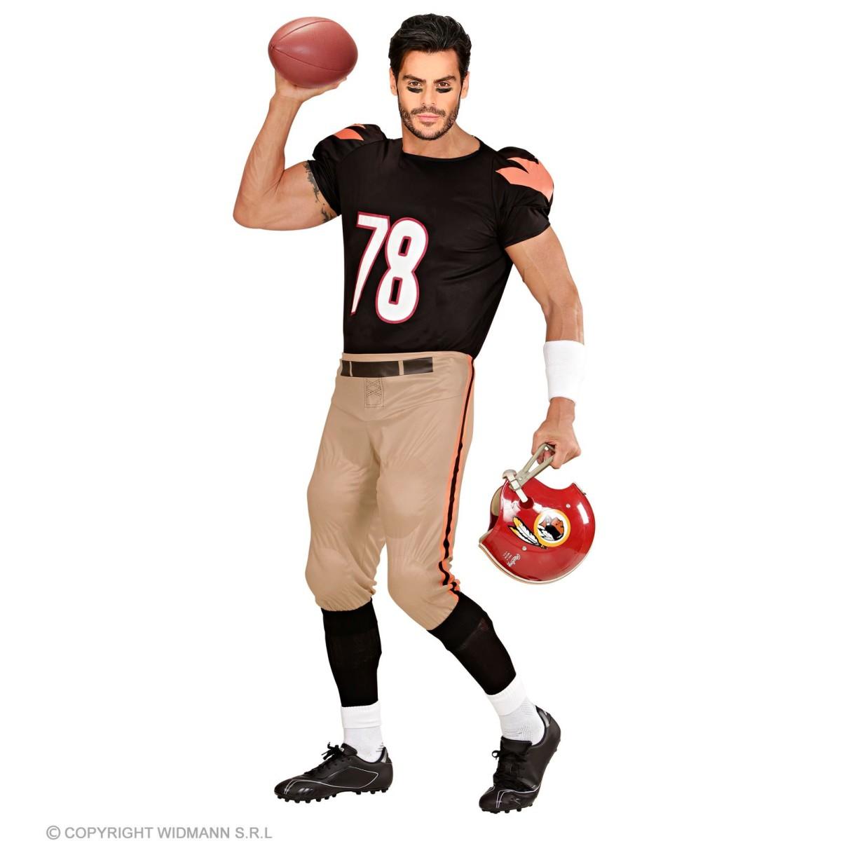 Costume giocatore football americano