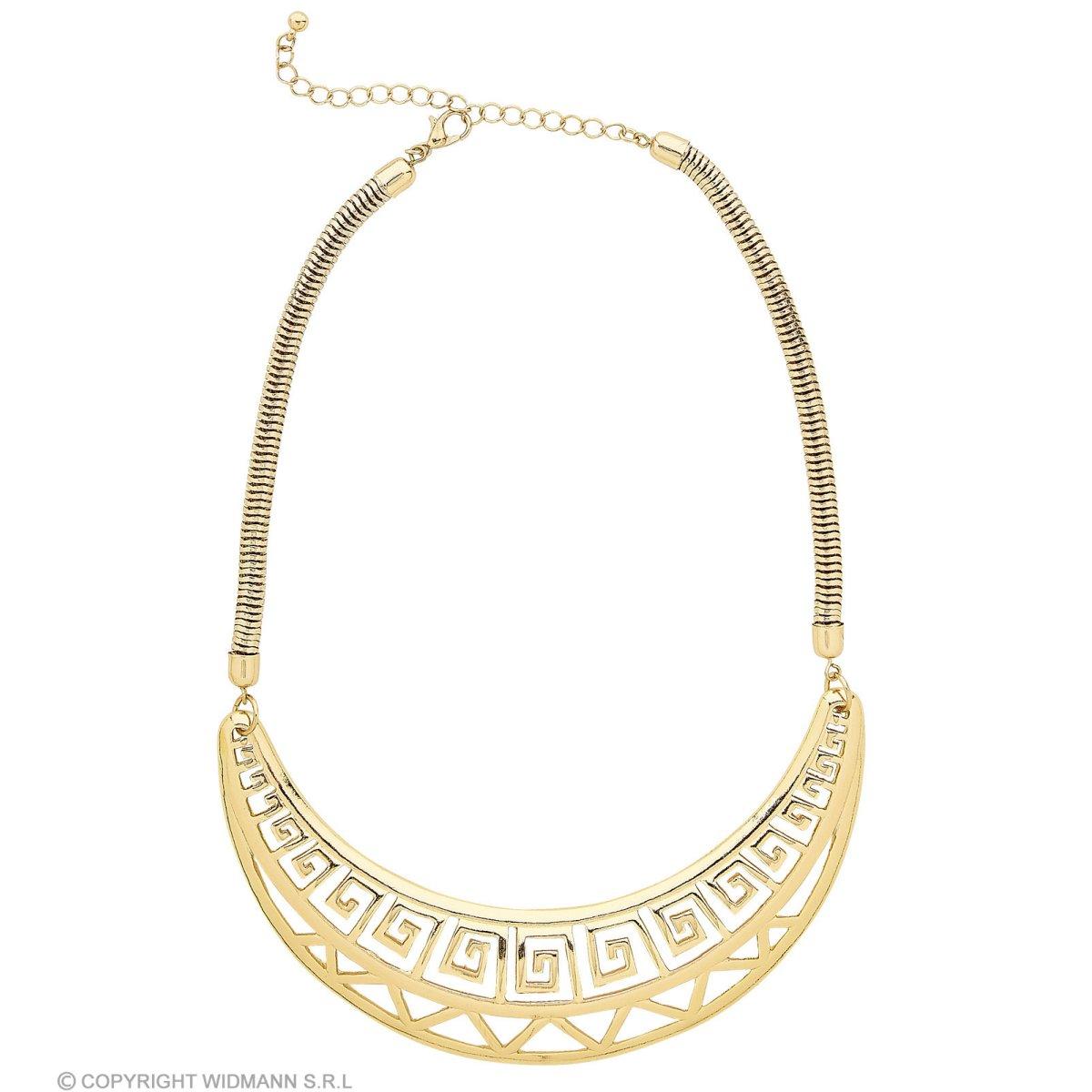 Collana metallo oro greco romana egiziana