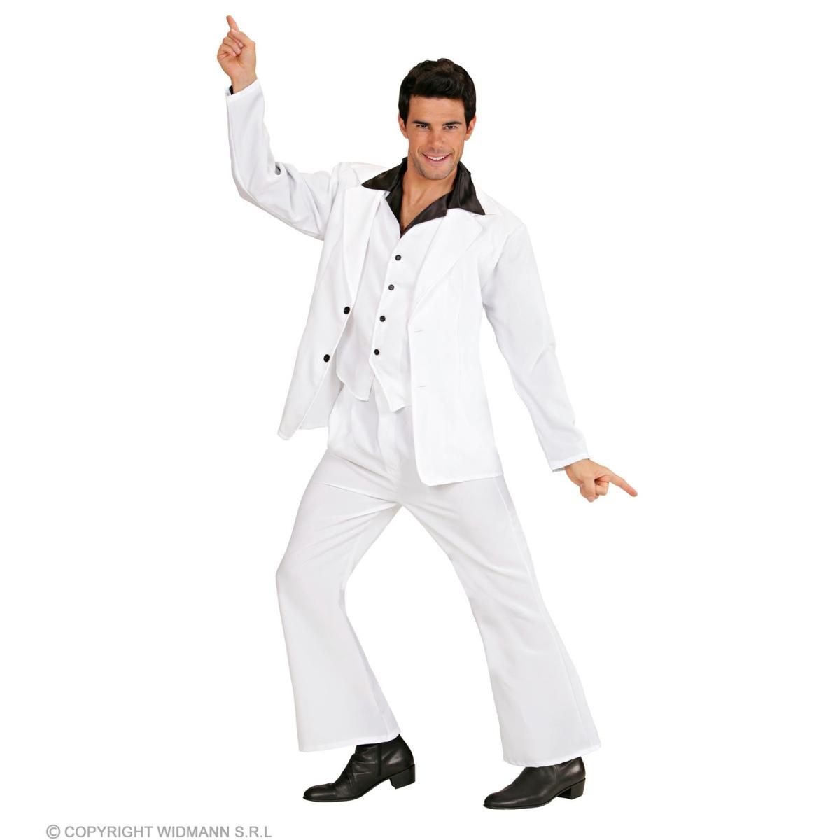 Costume completo party disco bianco