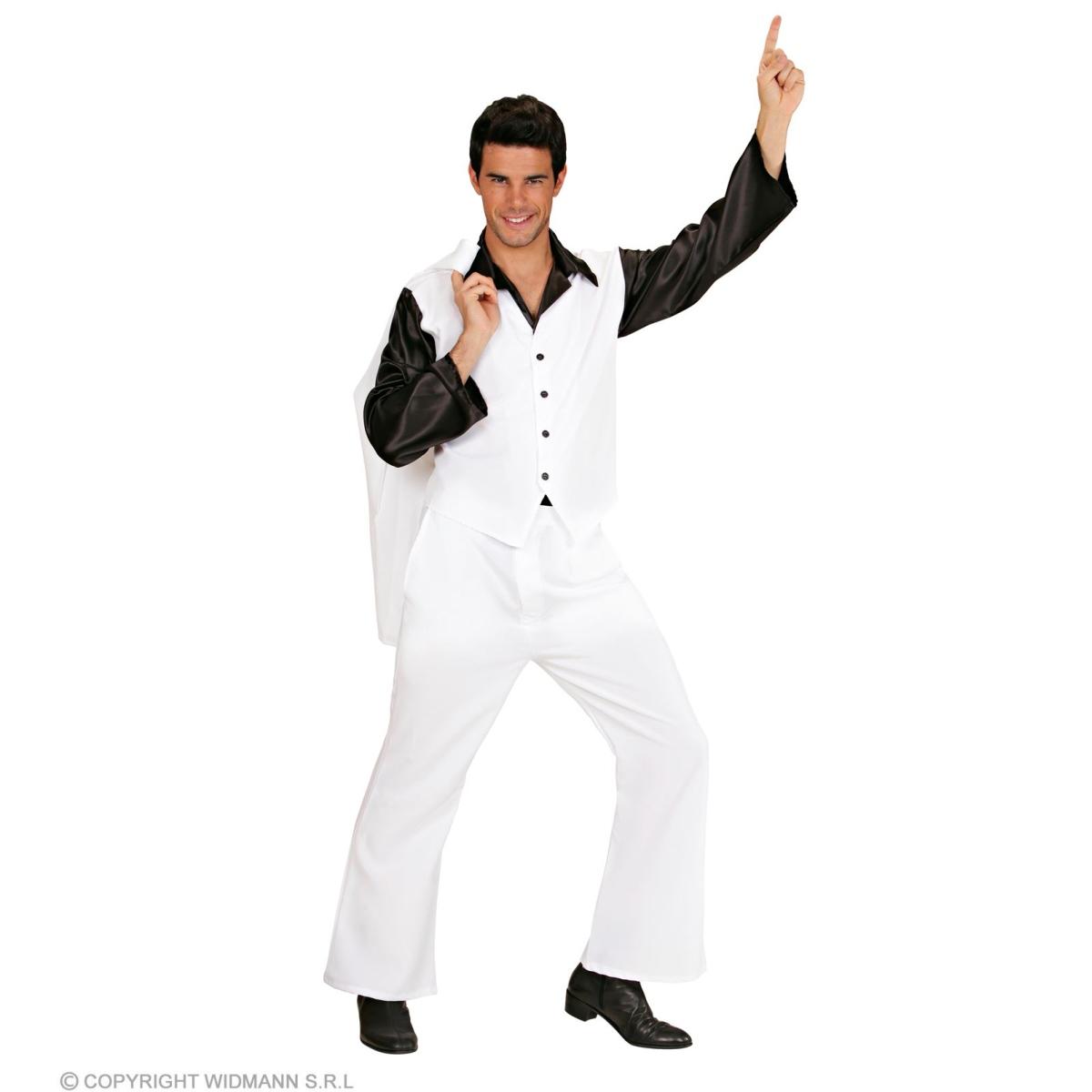 Costume completo party disco bianco