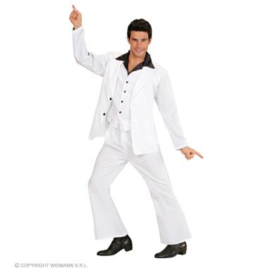 Costume completo party disco bianco