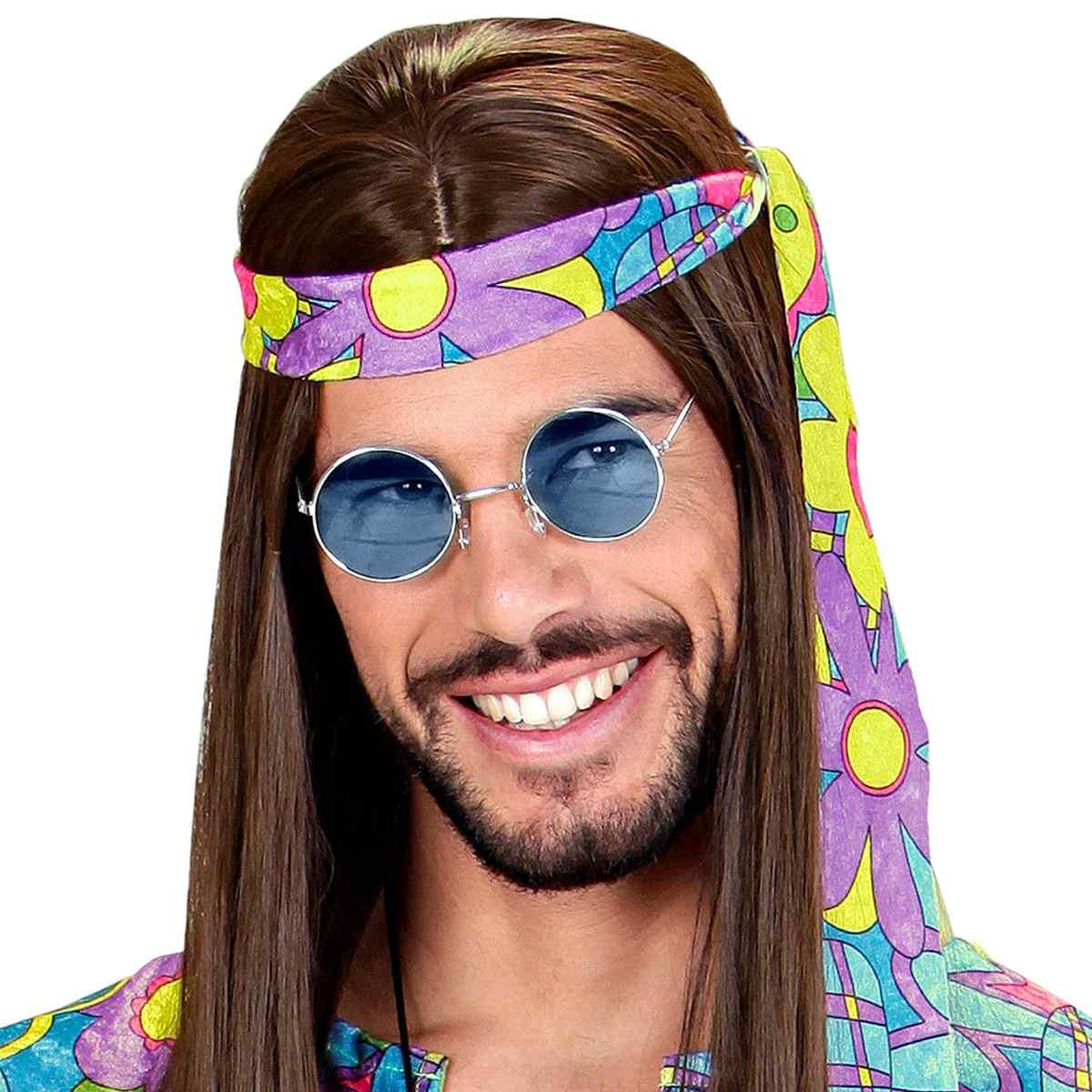 Occhiali tondi lenti blu