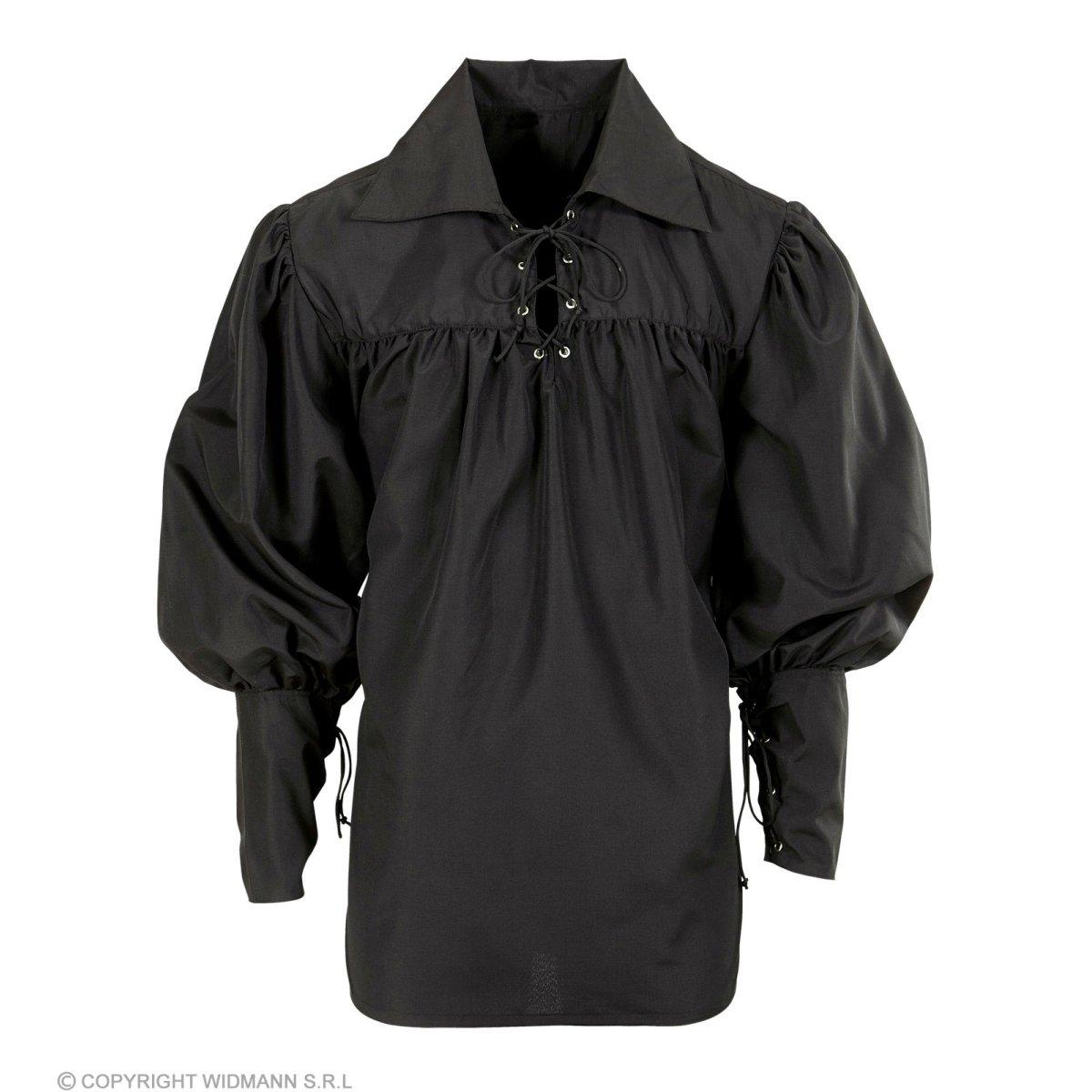 Camicia nera lacci