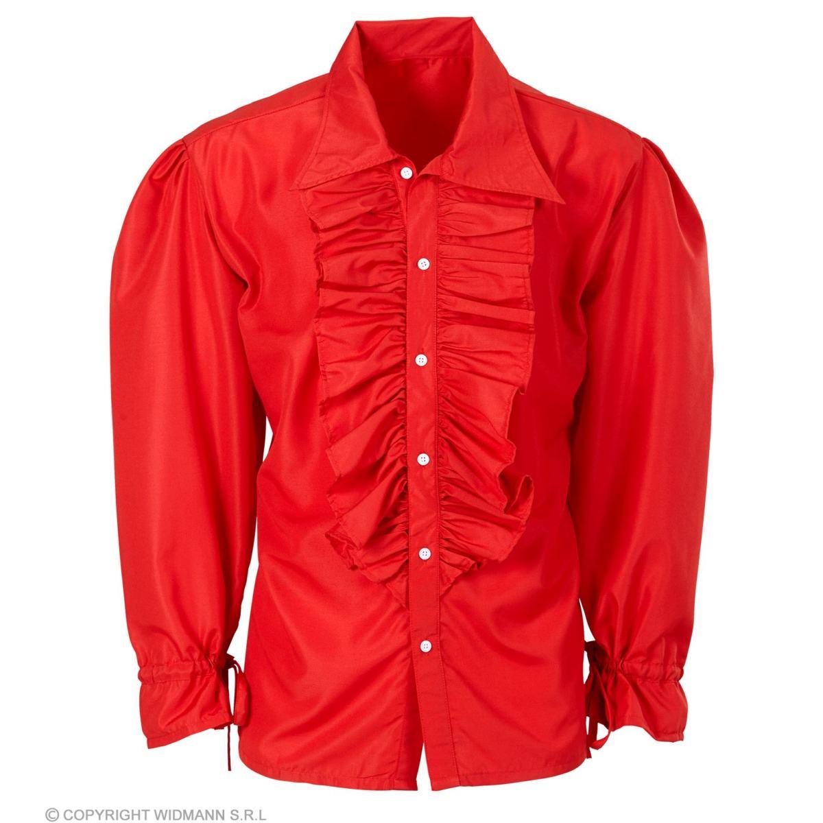 Camicia rossa disco rouges
