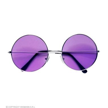 Occhiali tondi lenti viola