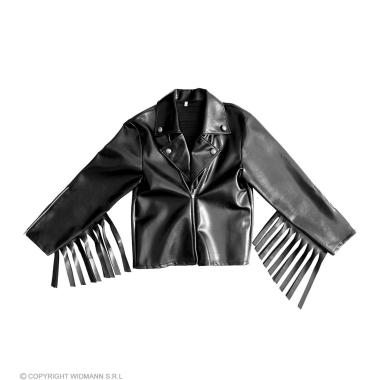 Costume giubbotto similpelle rock star