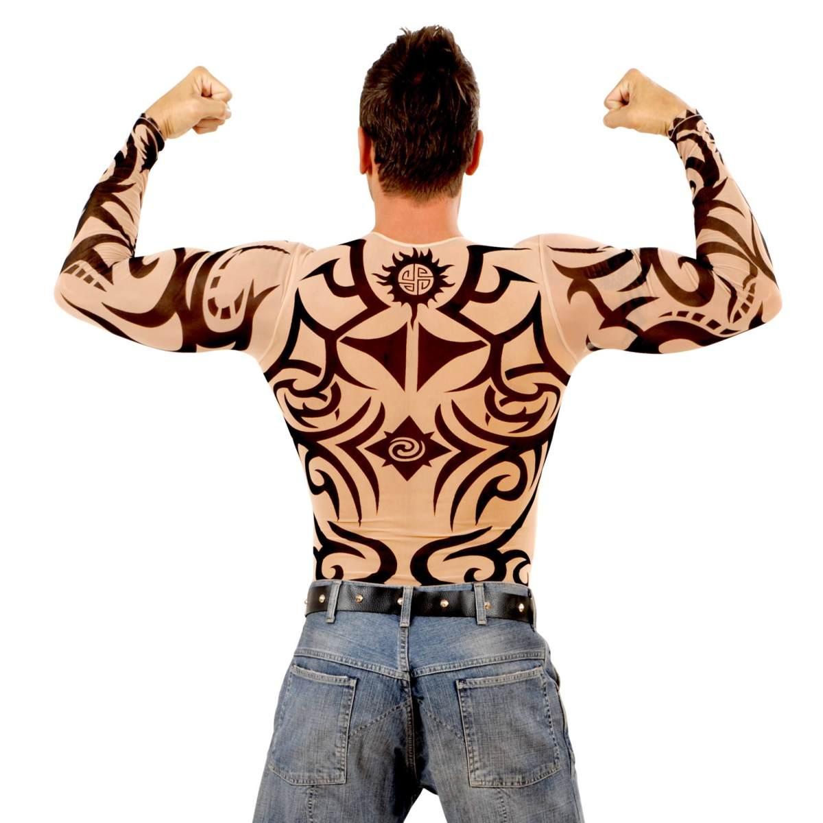 Costume maglia tatuaggi tribali