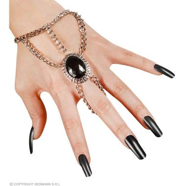Bracciale metallo infradito medaglioni