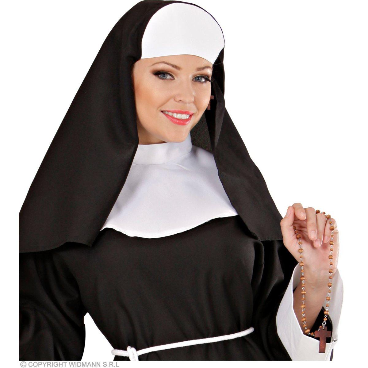 Collana rosario legno orecchini