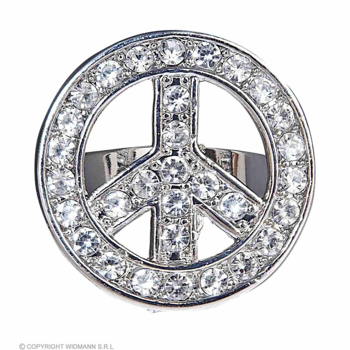 Anello metallo argento pece love strss