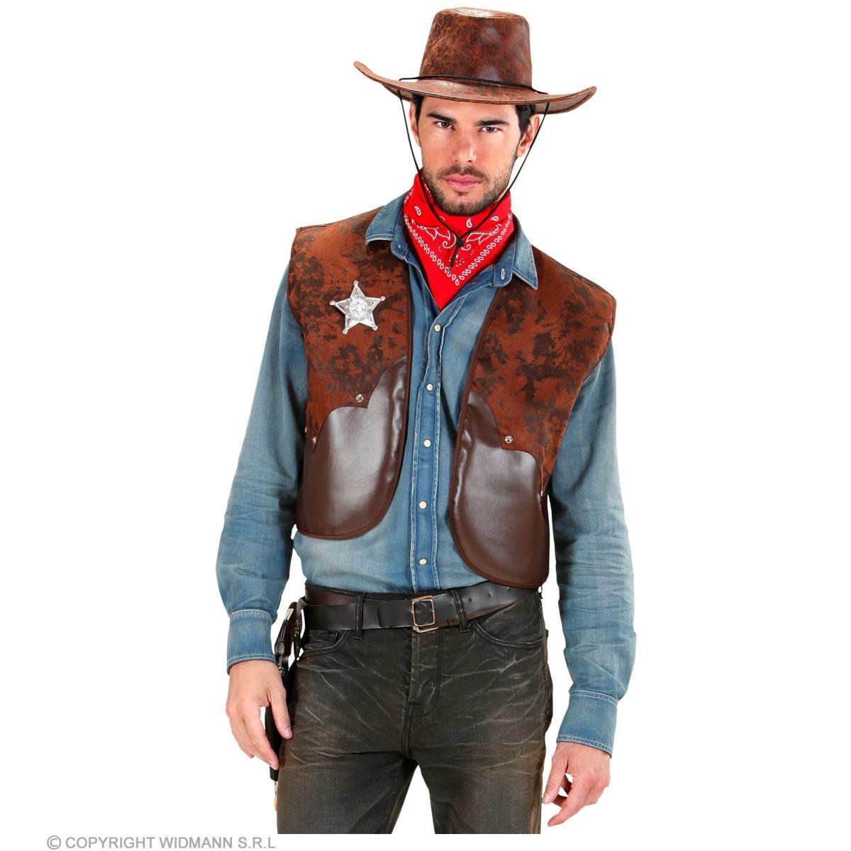 Costume gilet cowboy