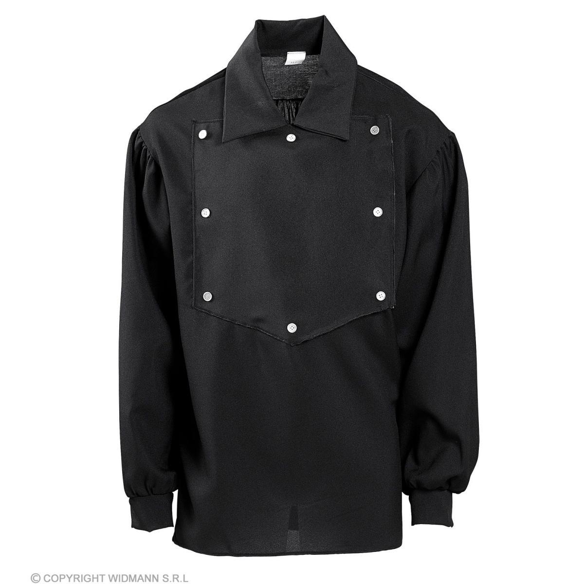 Camicia nera cowboy