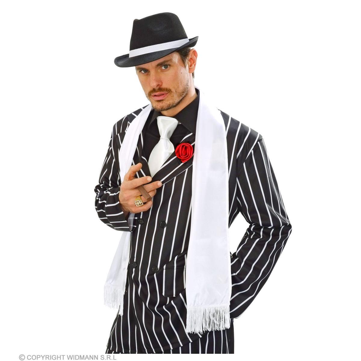 Sciarpa foulard raso bianco