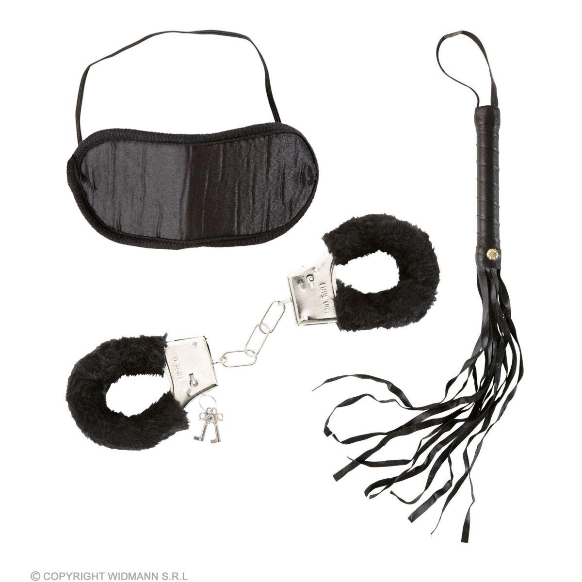 Benda dominatrice manette frusta