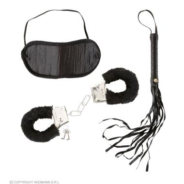 Benda dominatrice manette frusta