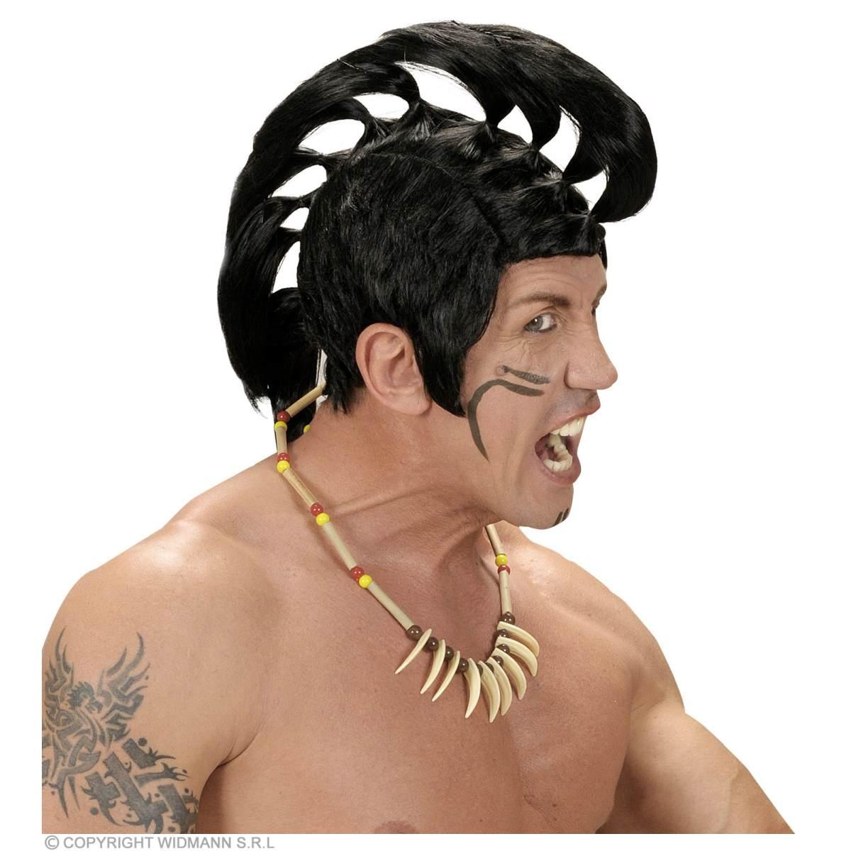 Parrucca punk rock mohawk