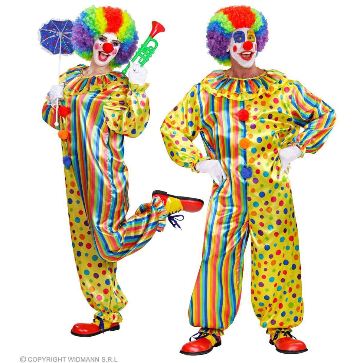 Costume tuta clown