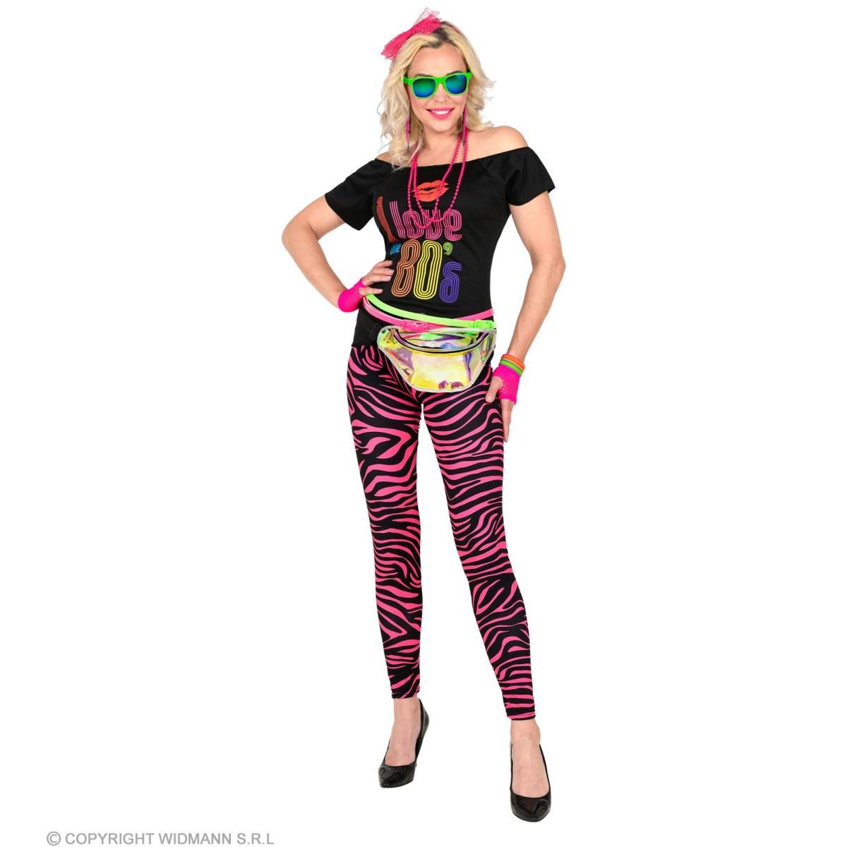 Leggins animalier rosa