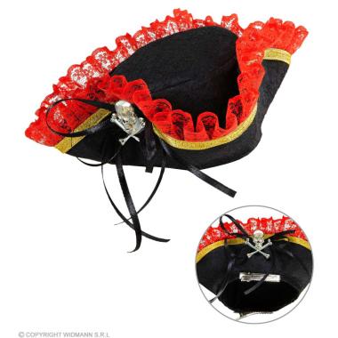 Cappello mini piratessa