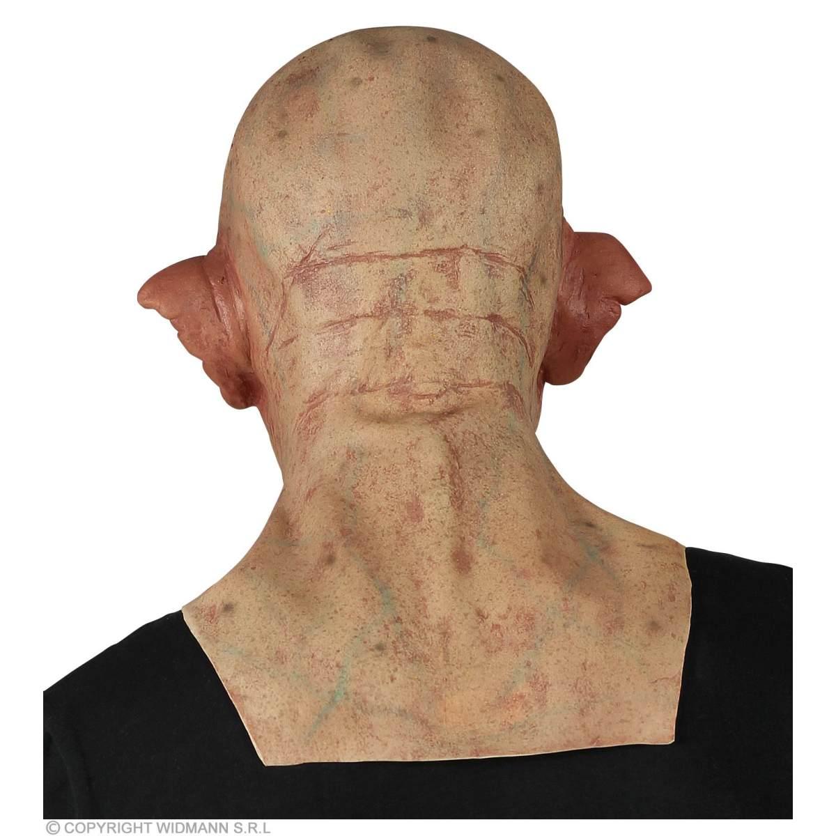 Maschera viso lattice zombie petto collo