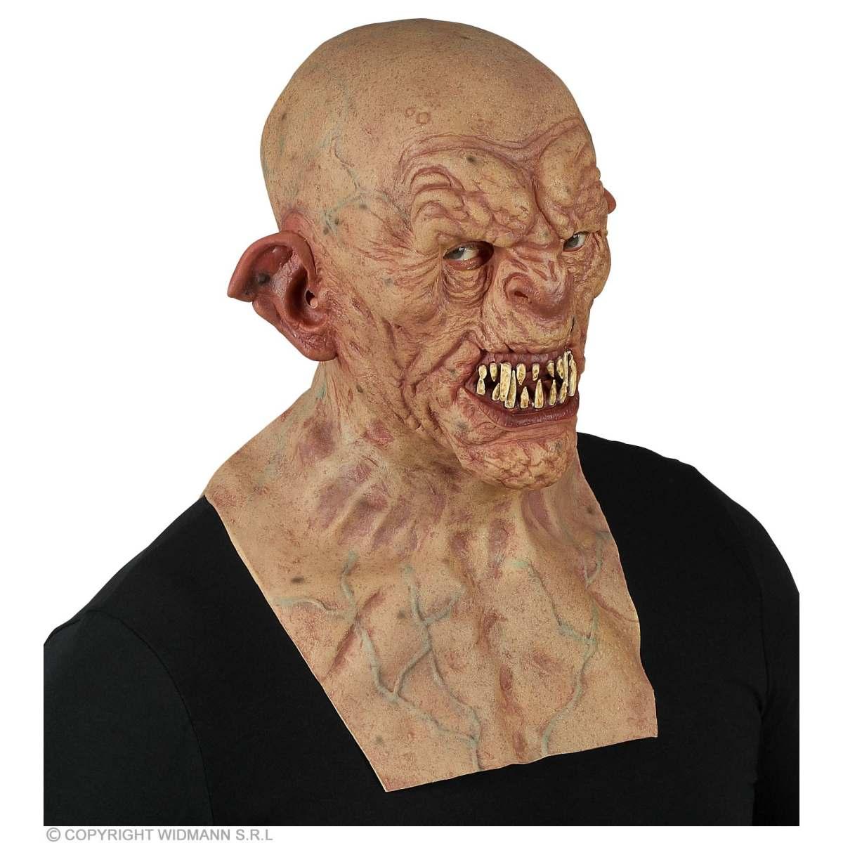 Maschera viso lattice zombie petto collo