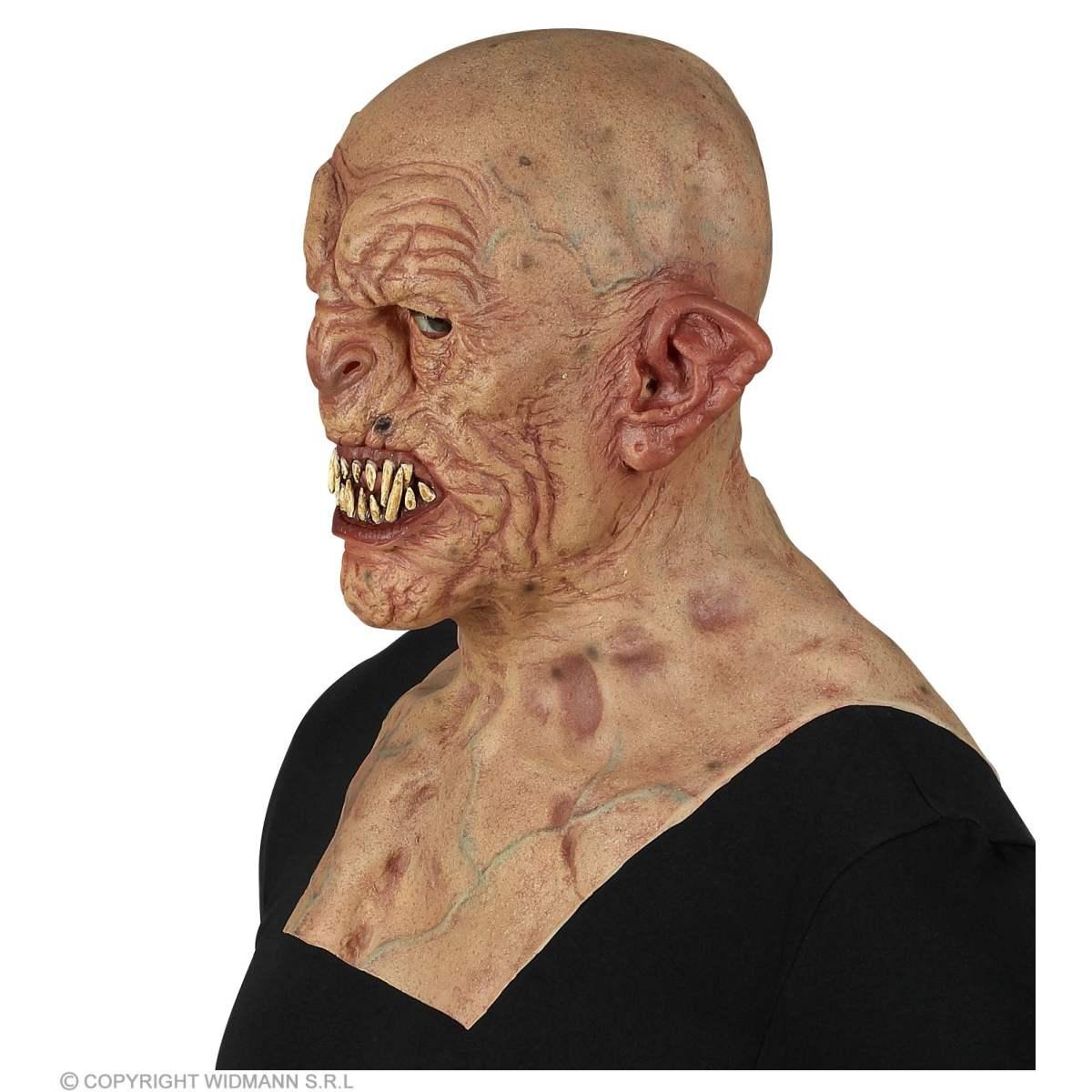 Maschera viso lattice zombie petto collo