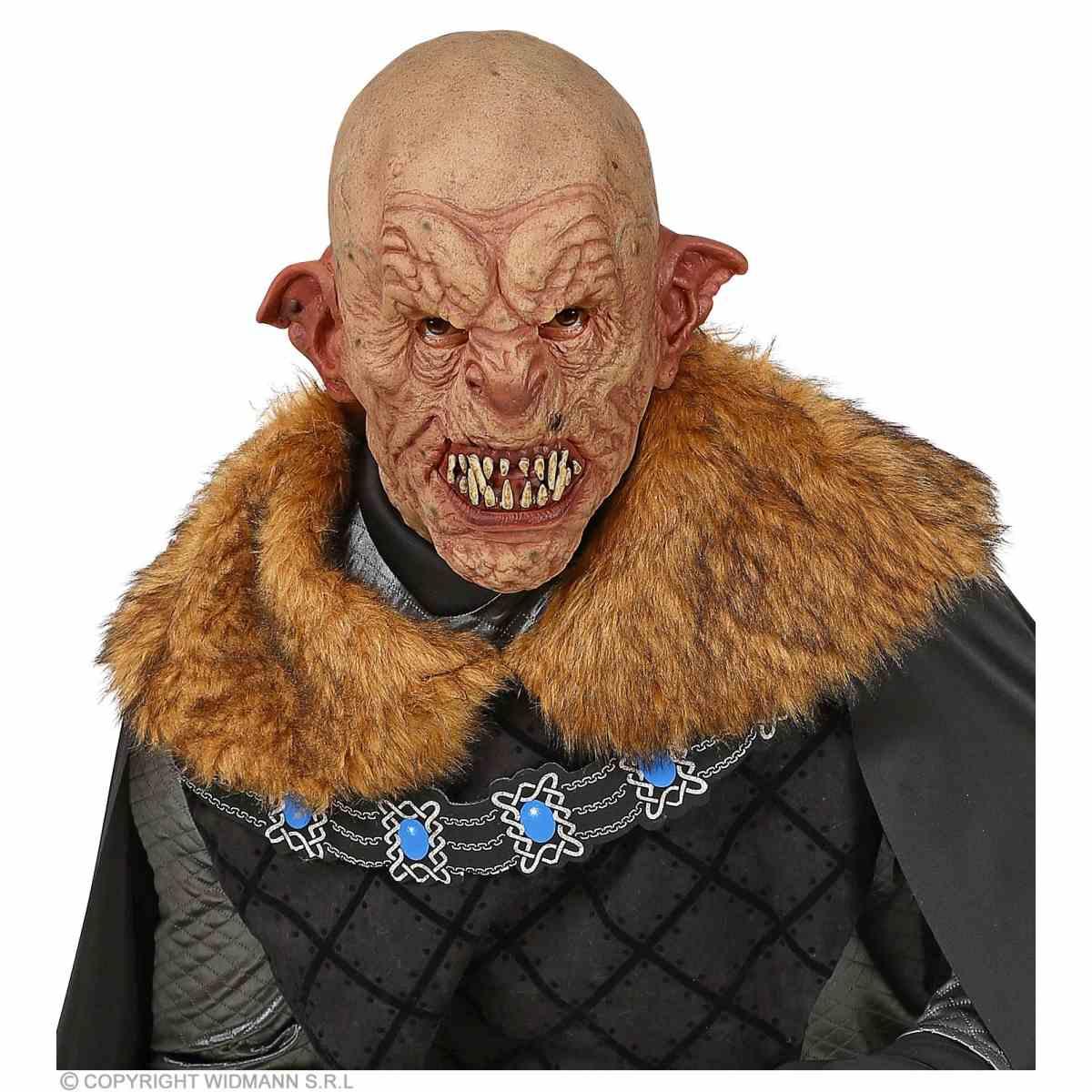Maschera viso lattice zombie petto collo