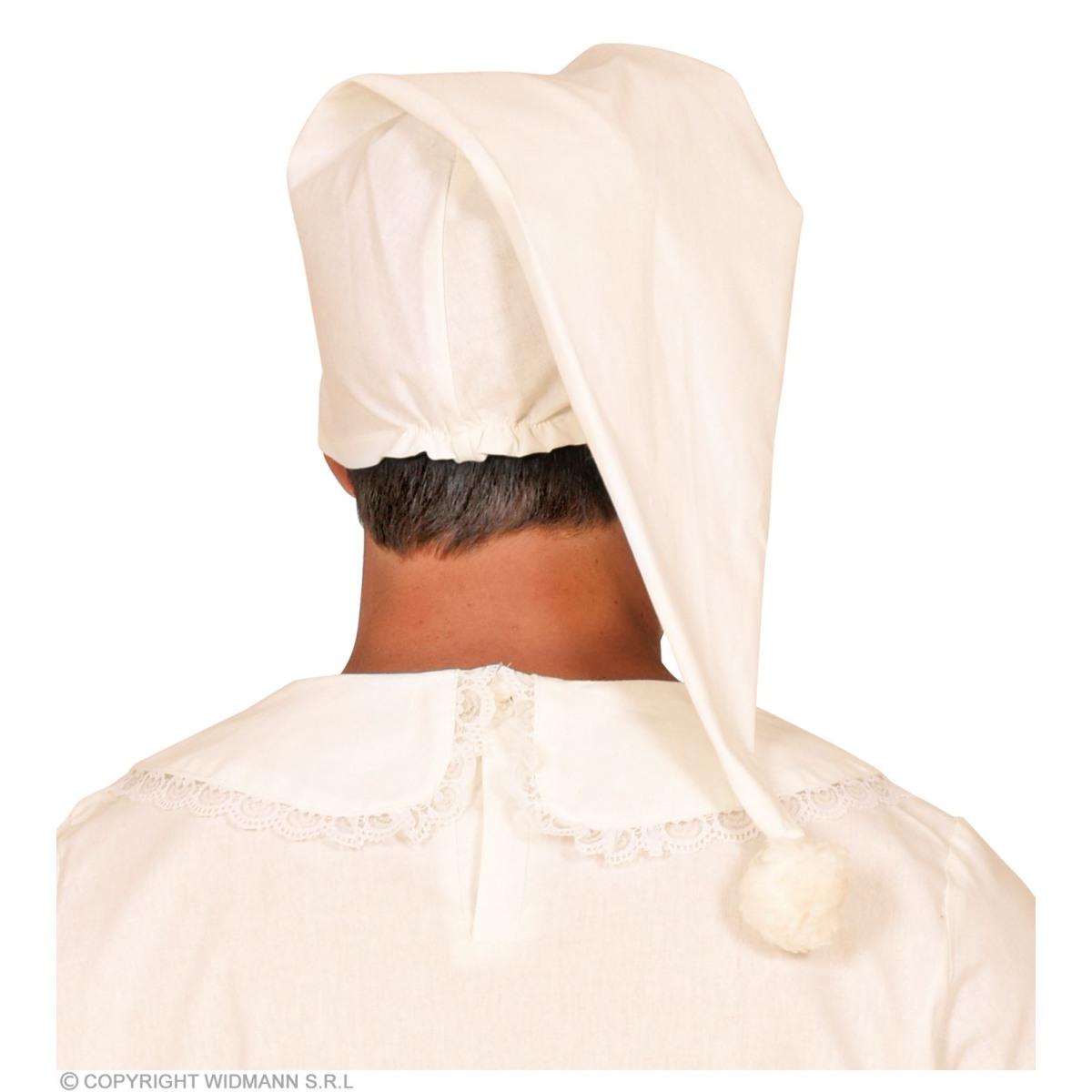 Cappello cuffia da notte beige