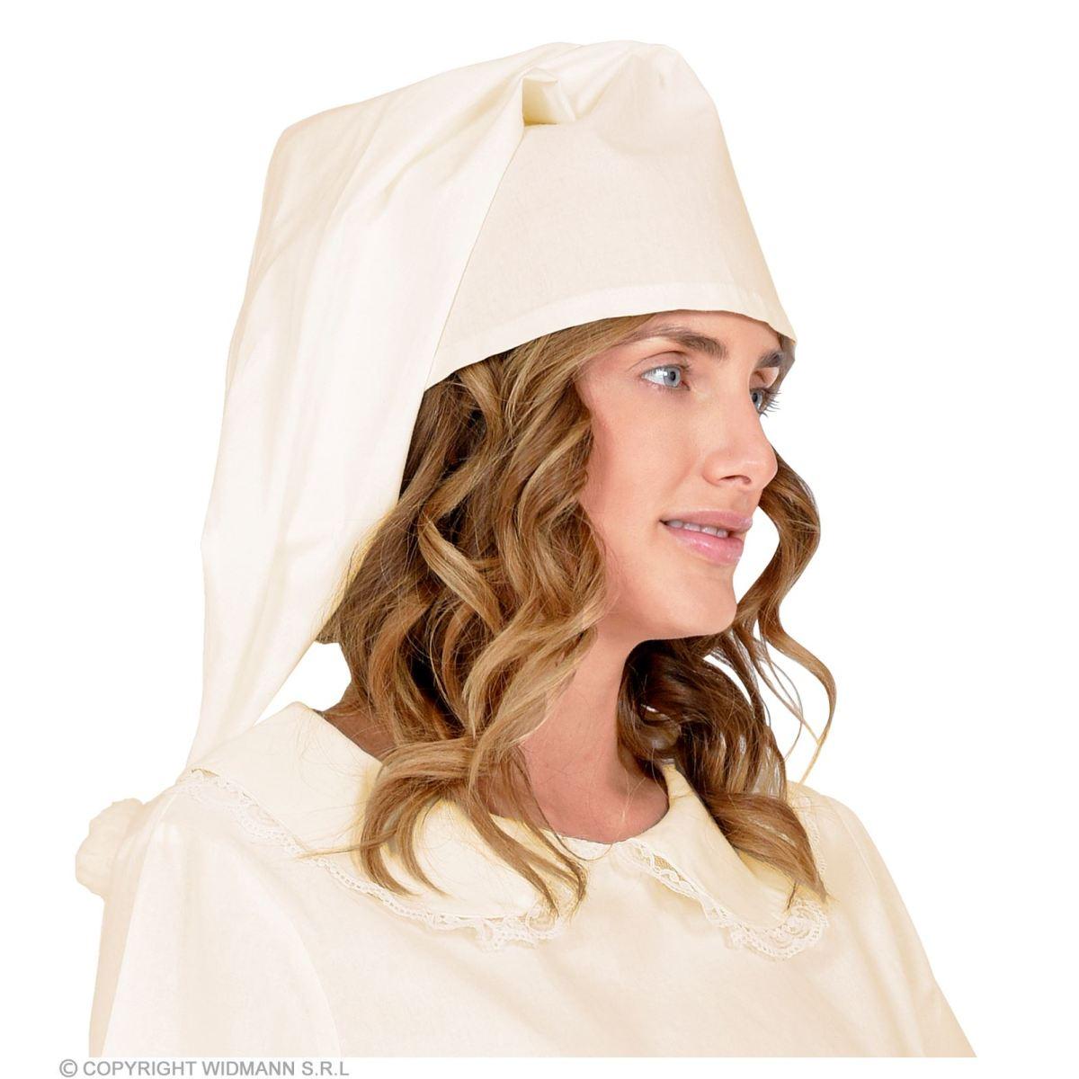 Cappello cuffia da notte beige