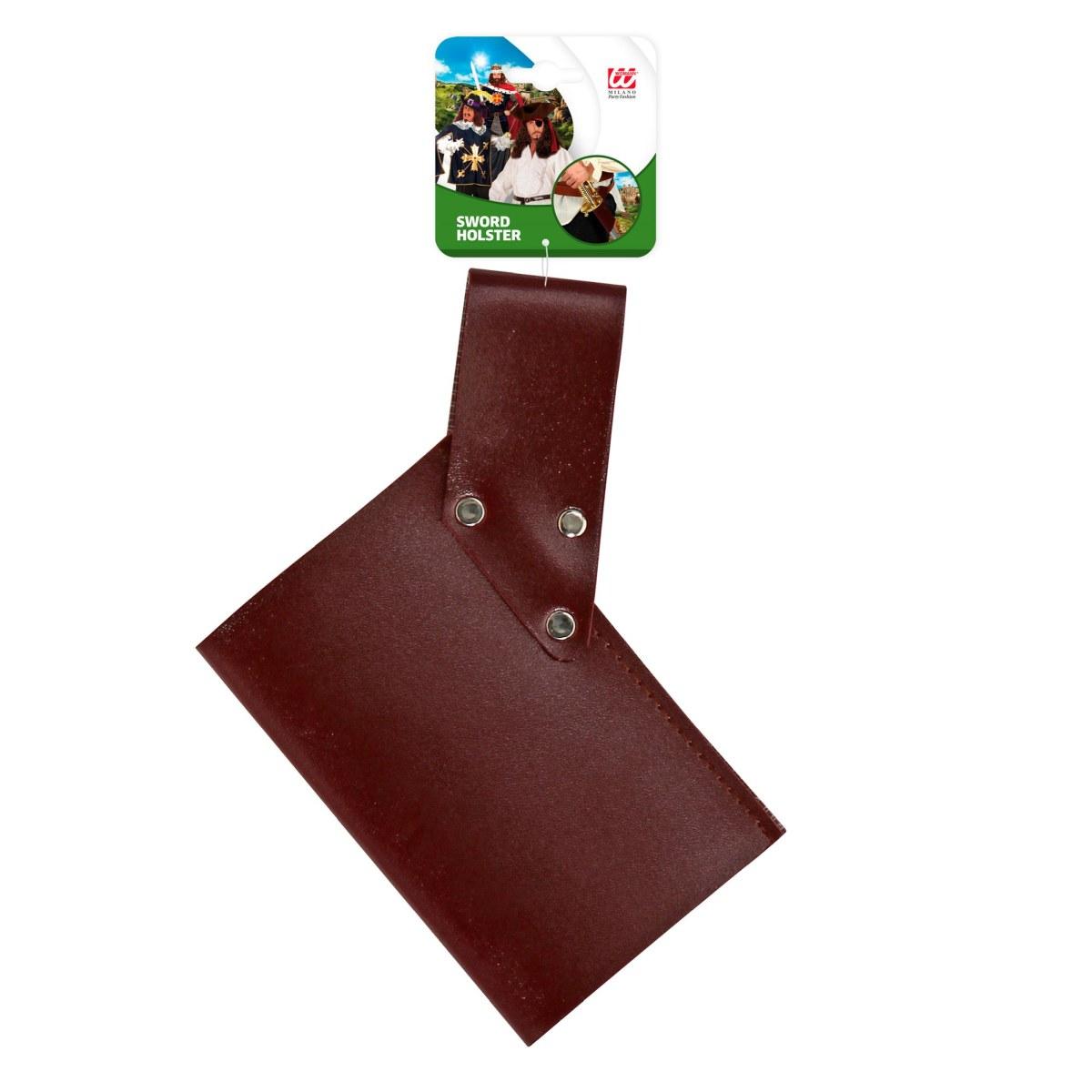 Fodero porta spade similpelle marrone
