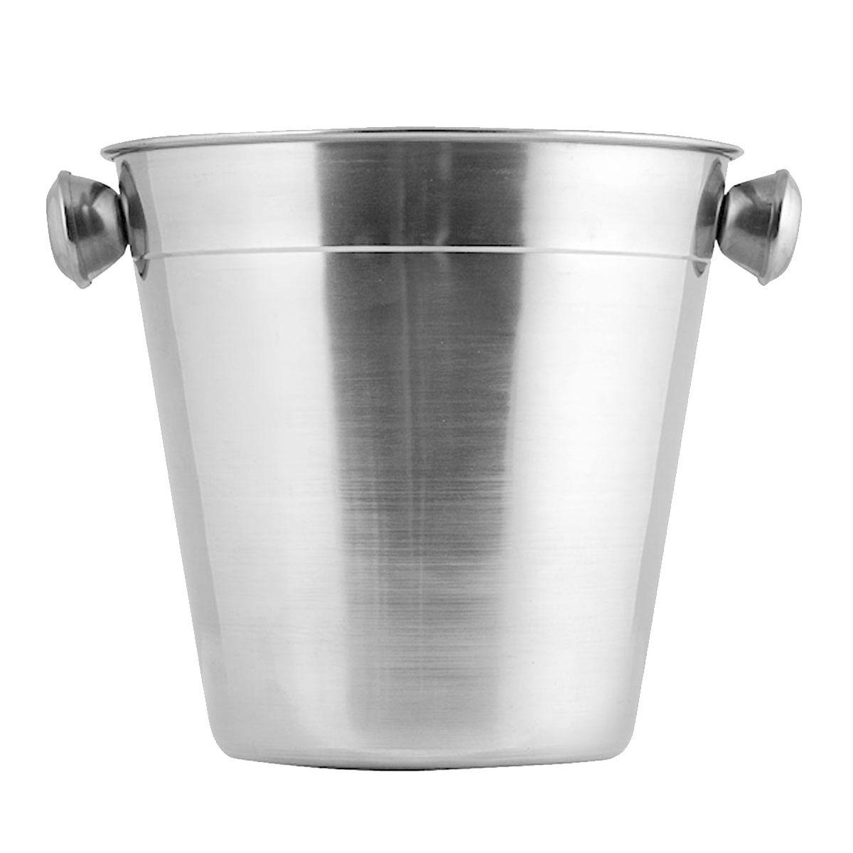 Porta Ghiaccio Secchiello Inox cm.Ø14xh13,5 | H&H