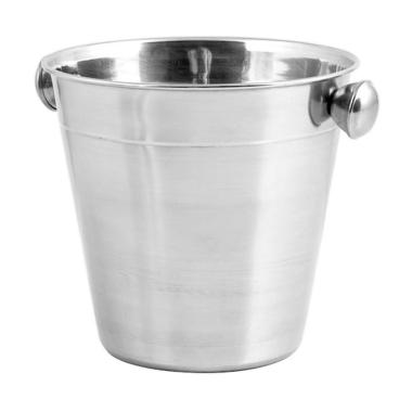 Porta Ghiaccio Secchiello Inox cm.Ø14xh13,5 | H&H