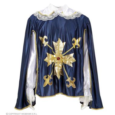 Casacca moschettiere blu