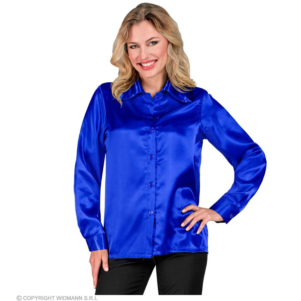 Camicia anni 70 80 blu