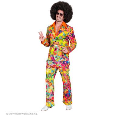 Costume completo anni 70 multicolor