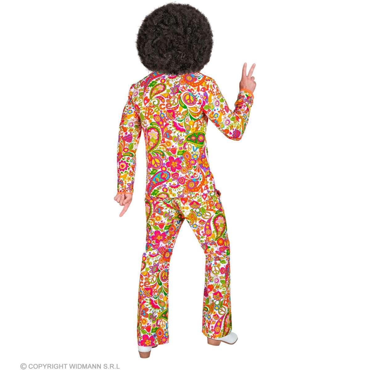Costume completo anni 60 multicolor