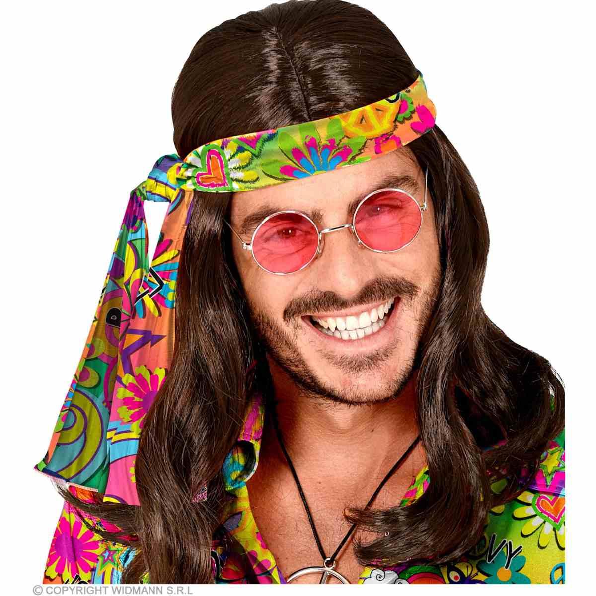Fascia capelli hippie anni 70 80 peace love