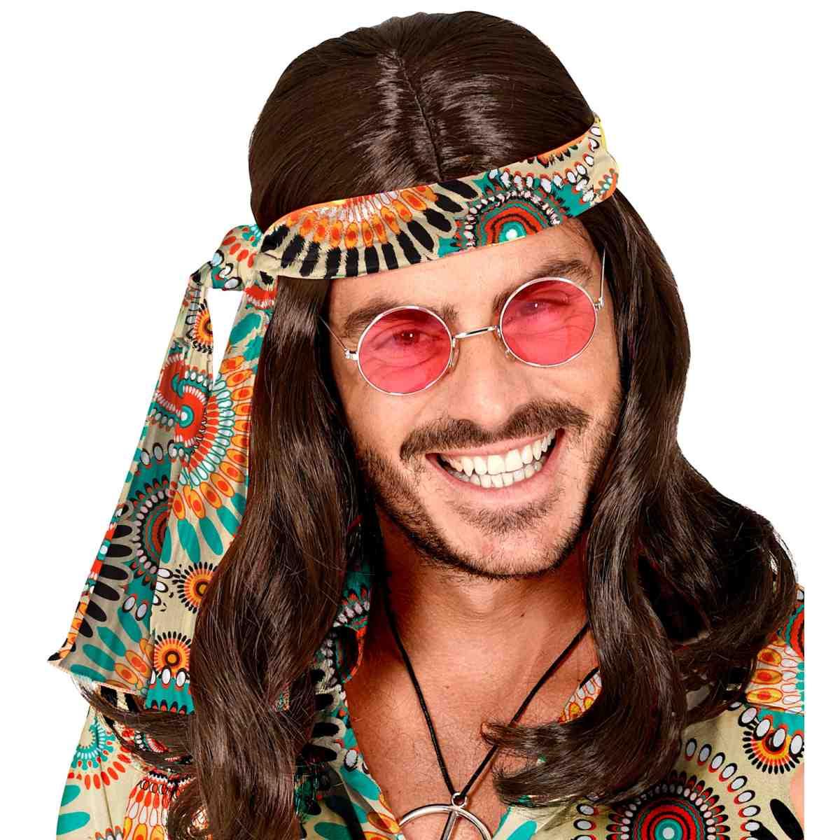 Fascia capelli hippie anni 70 80 peace love