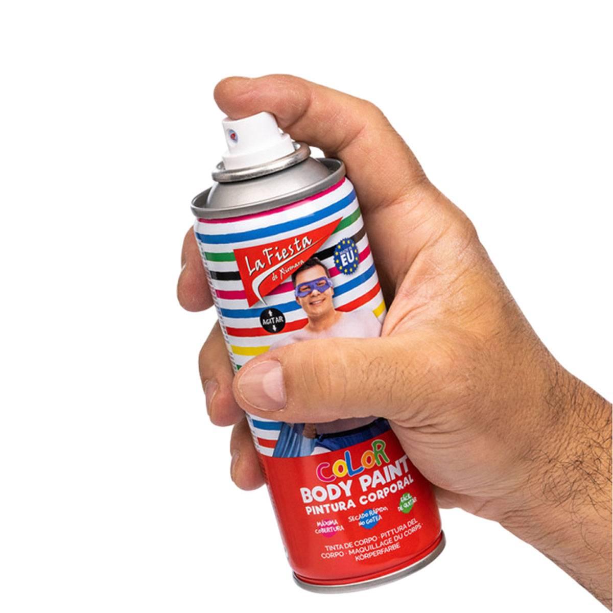 Trucco spray corpo blu ml