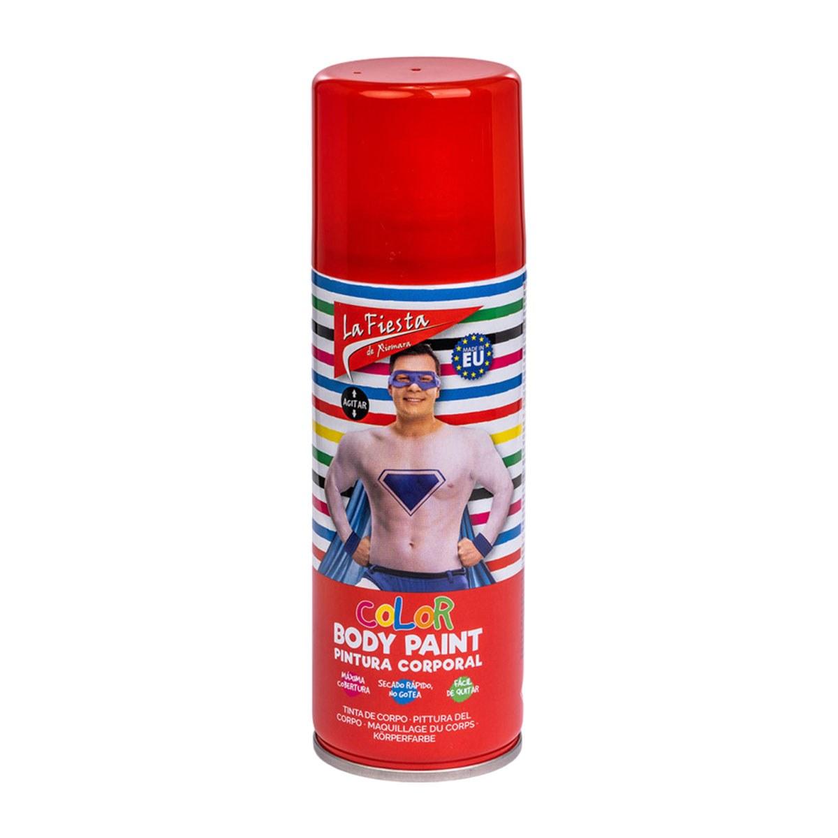 Trucco spray corpo rosso ml
