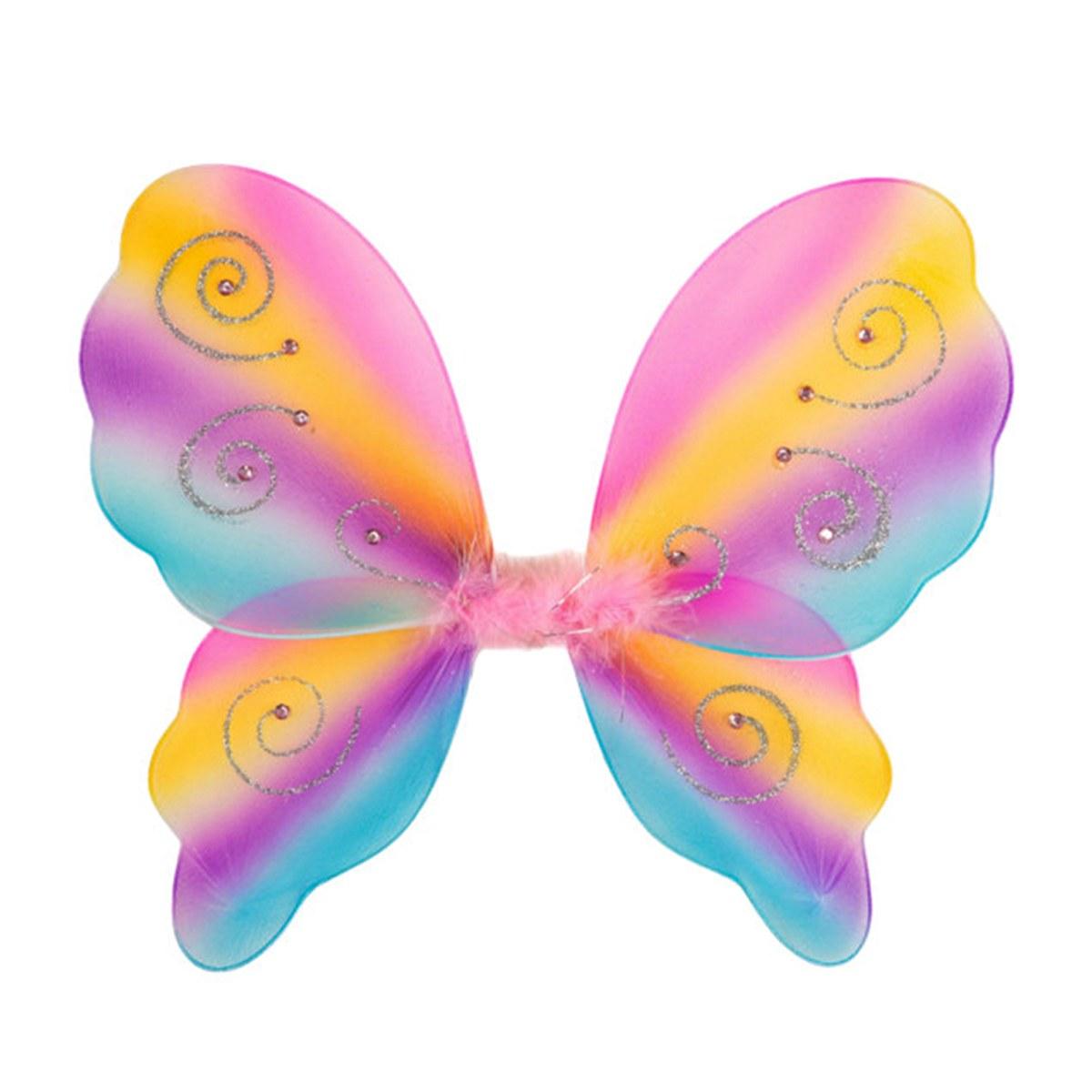 Ali farfalla multicolor