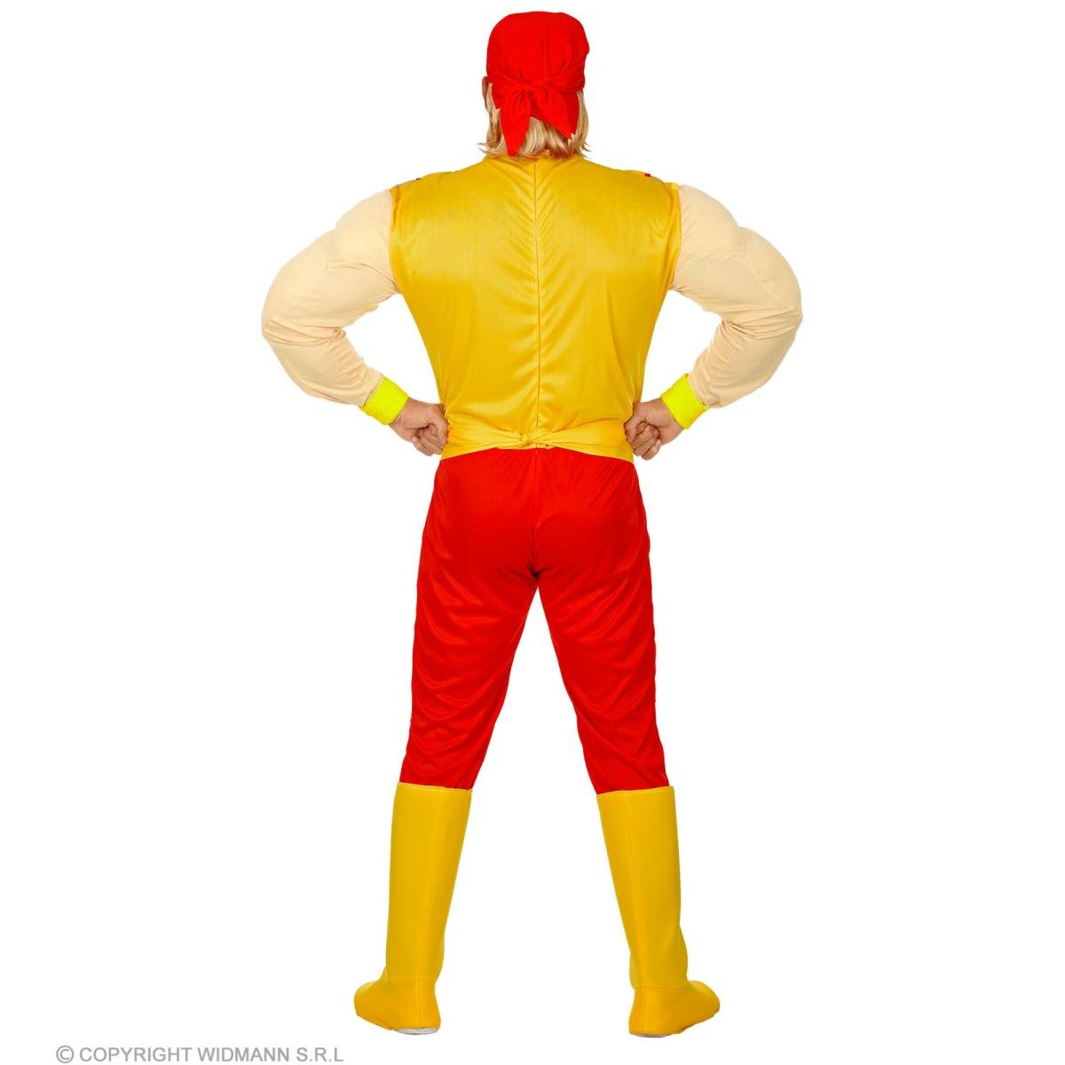 Costume lottatore wrestling