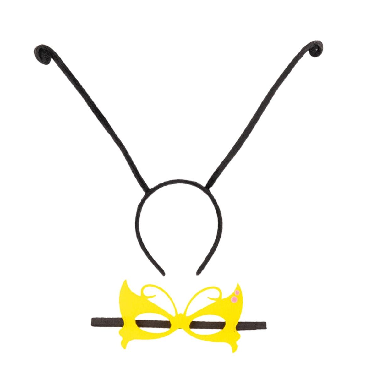 Ali farfalla gonna maschera